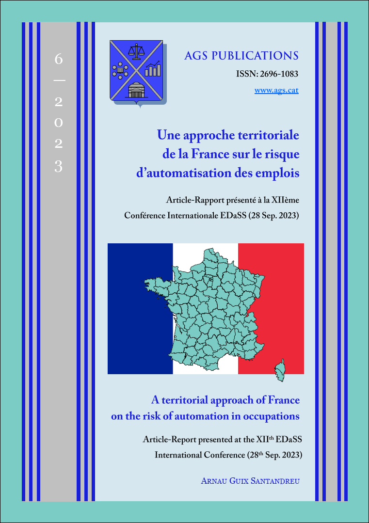 REP Analyse territoriale de la France sur le risque d'automatisation des emplois